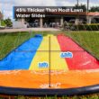 JAMBO Premium Triple Slip Splash and Slide with Bodyboards (Updated Model), Heavy Duty Water Slide JAMBO Premium Triple Slip Splash and Slide with Bodyboards (Updated Model), Heavy Duty Water Slide