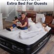 OhGeni Air Mattress Queen with Built-in Pump for Guest, 18" Tall Colchon Inflable Camping Blow Up Air Bed with Carrying Bag OhGeni Air Mattress Queen with Built-in Pump for Guest, 18" Tall Colchon Inflable Camping Blow Up Air Bed with Carrying Bag