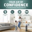 GermGuardian AC4825E Air Purifier with HEPA Filter & UV-C Light, 22”, Gray