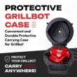 Grillbot Automatic Grill Cleaning Robot (Red Grillbot + Carry Case, Grillbot Bundle) Grillbot Automatic Grill Cleaning Robot (Red Grillbot + Carry Case, Grillbot Bundle)
