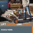 Worx WG050 8-in-1 Aerocart Garden Cart/Wheelbarrow Heavy Duty/Dolly Worx WG050 8-in-1 Aerocart Garden Cart/Wheelbarrow Heavy Duty/Dolly