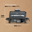 Ninja OG751BRN Woodfire Pro 7-in-1 Grill & Smoker - Portable Electric Outdoor Grill, Grey Ninja OG751BRN Woodfire Pro 7-in-1 Grill & Smoker - Portable Electric Outdoor Grill, Grey