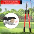 TABOR TOOLS GG12A Anvil Lopper with Compound Action, 30 Inch Tree Trimmer