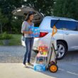 Worx WG050 8-in-1 Aerocart Garden Cart/Wheelbarrow Heavy Duty/Dolly Worx WG050 8-in-1 Aerocart Garden Cart/Wheelbarrow Heavy Duty/Dolly