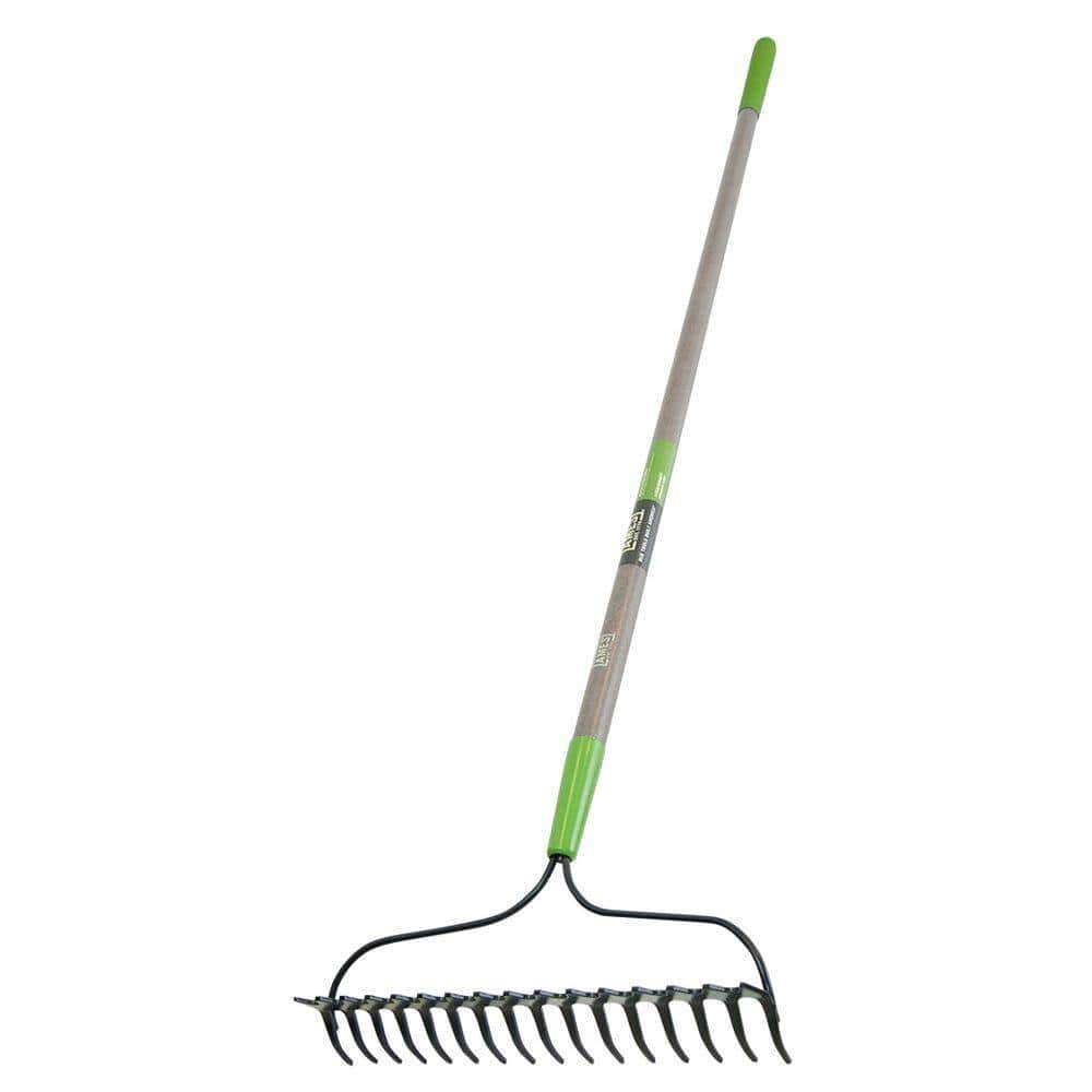 Ames 28252100 57.5 in. Fiberglass Handle 16-Tine Double Play Bow Rake Ames 28252100 57.5 in. Fiberglass Handle 16-Tine Double Play Bow Rake