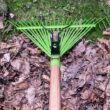 Ames 2915600 54 in. Wood Handle 22-Tine Steel Leaf Rake