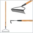 Anvil 78115-941 5-Piece 14-Tines Bow Rake Garden Tool Set