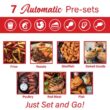 Brentwood AF-500DBK 5 Qt. Black Electric Digital Air Fryer