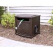 Suncast CPLPDH150 150 ft. Slide Trak Hose Hideaway - Java