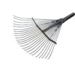 Bully Tools 92312 24-Tine Leaf and Thatching Rake with Fiberglass Handle