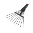 Bully Tools 92317 8 in. Shrub Rake with Fiberglass Handle and 10 Spring Steel Tines Bully Tools 92317 8 in. Shrub Rake with Fiberglass Handle and 10 Spring Steel Tines