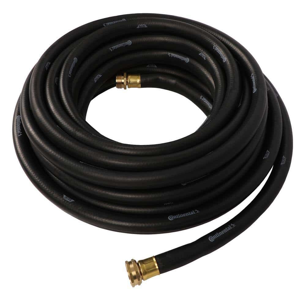 Continental 20258074 Premium 5/8 in. Dia x 50 ft. Commercial Grade Rubber Black Water Hose Continental 20258074 Premium 5/8 in. Dia x 50 ft. Commercial Grade Rubber Black Water Hose - Image 5