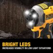 DEWALT DCF850P1 ATOMIC 20V MAX Lithium-Ion Cordless 1/4 in. Brushless Impact Driver Kit, 5 Ah Battery, Charger, and Bag