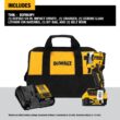 DEWALT DCF850P1 ATOMIC 20V MAX Lithium-Ion Cordless 1/4 in. Brushless Impact Driver Kit, 5 Ah Battery, Charger, and Bag