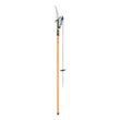 Fiskars 393951-1007 1 in. Cut Capacity Steel Blade Fiberglass Handled 12 ft. Tree Pruner