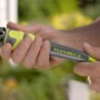 Flexzilla HFZG5100YW-E 5/8 in. x 100 ft. ZillaGreen Garden Hose with 3/4 in. GHT Fittings