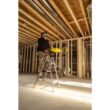 Gorilla Ladders GLA-4XB 4 .5 ft. Aluminum Dual Platform Step Ladder with Project Bucket (9 ft. Reach), 250 lbs. Capacity Type I Duty Rating Gorilla Ladders GLA-4XB 4 .5 ft. Aluminum Dual Platform Step Ladder with Project Bucket (9 ft. Reach), 250 lbs. Capacity Type I Duty Rating