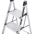 Gorilla Ladders GLA-4XB 4 .5 ft. Aluminum Dual Platform Step Ladder with Project Bucket (9 ft. Reach), 250 lbs. Capacity Type I Duty Rating Gorilla Ladders GLA-4XB 4 .5 ft. Aluminum Dual Platform Step Ladder with Project Bucket (9 ft. Reach), 250 lbs. Capacity Type I Duty Rating