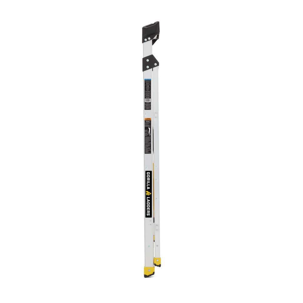 Gorilla Ladders GLA-4XB 4 .5 ft. Aluminum Dual Platform Step Ladder with Project Bucket (9 ft. Reach), 250 lbs. Capacity Type I Duty Rating Gorilla Ladders GLA-4XB 4 .5 ft. Aluminum Dual Platform Step Ladder with Project Bucket (9 ft. Reach), 250 lbs. Capacity Type I Duty Rating - Image 9