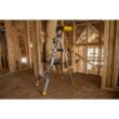Gorilla Ladders GLA-4XB 4 .5 ft. Aluminum Dual Platform Step Ladder with Project Bucket (9 ft. Reach), 250 lbs. Capacity Type I Duty Rating Gorilla Ladders GLA-4XB 4 .5 ft. Aluminum Dual Platform Step Ladder with Project Bucket (9 ft. Reach), 250 lbs. Capacity Type I Duty Rating