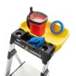 Gorilla Ladders GLA-4XB 4 .5 ft. Aluminum Dual Platform Step Ladder with Project Bucket (9 ft. Reach), 250 lbs. Capacity Type I Duty Rating Gorilla Ladders GLA-4XB 4 .5 ft. Aluminum Dual Platform Step Ladder with Project Bucket (9 ft. Reach), 250 lbs. Capacity Type I Duty Rating