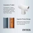 Intex 26700EH 10 ft. x 30 in. Prism Frame Steel Above Ground Outdoor Swimming Pool