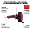 Milwaukee 49-16-2573 Trap Snake Auger Drain Cleaning Kit
