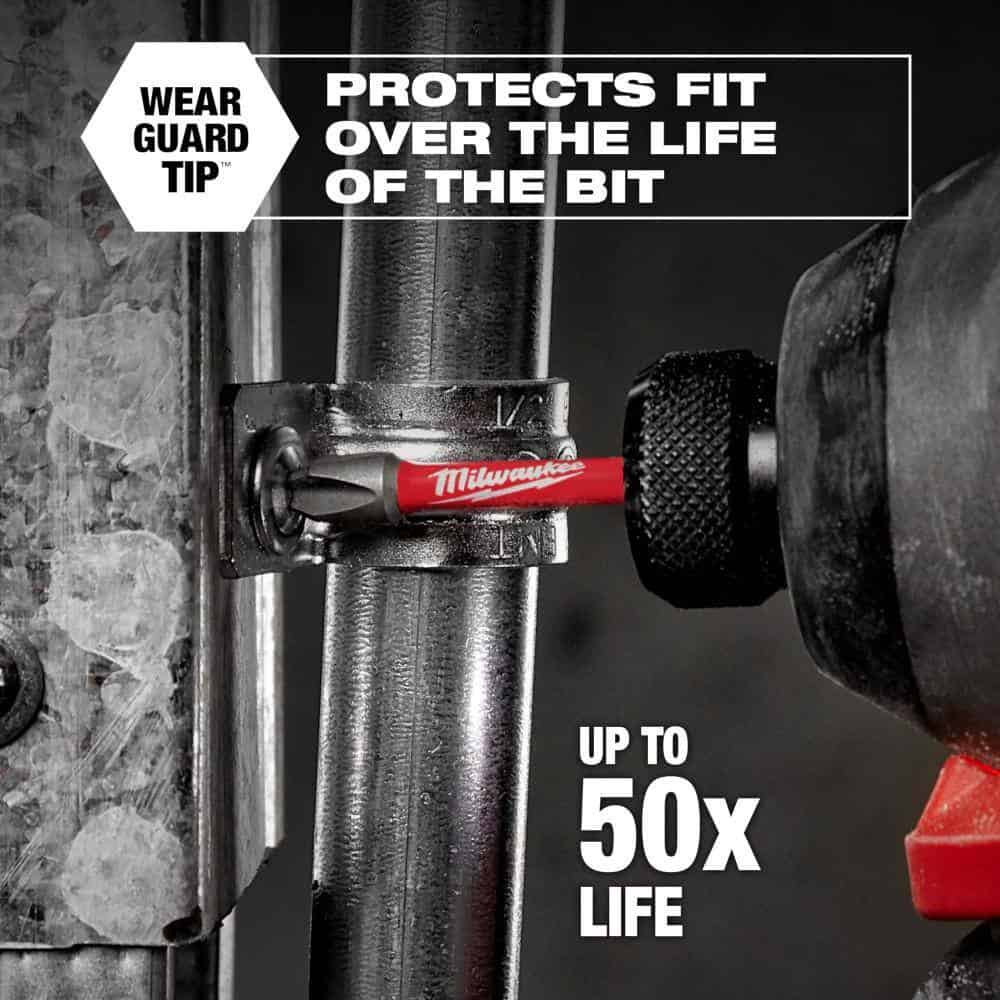 Milwaukee 48-32-5151 SHOCKWAVE Impact Duty Alloy Steel Screw Driver Bit Set (70-Piece) Milwaukee 48-32-5151 SHOCKWAVE Impact Duty Alloy Steel Screw Driver Bit Set (70-Piece) - Image 6