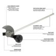 Milwaukee 49-16-2718 M18 FUEL 8 in. Edger Attachment for Milwaukee QUIK-LOK Attachment System