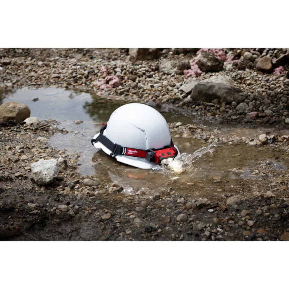 Milwaukee 2163-21 600 Lumens LED REDLITHIUM Hard Hat Headlamp Milwaukee 2163-21 600 Lumens LED REDLITHIUM Hard Hat Headlamp - Image 5