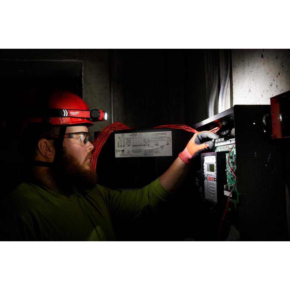 Milwaukee 2163-21 600 Lumens LED REDLITHIUM Hard Hat Headlamp Milwaukee 2163-21 600 Lumens LED REDLITHIUM Hard Hat Headlamp - Image 8