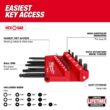 Milwaukee 48-22-2187 Ball End SAE/Metric L- Key Set (22-Piece) Milwaukee 48-22-2187 Ball End SAE/Metric L- Key Set (22-Piece)