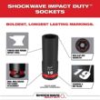 Milwaukee 49-66-7002 SHOCKWAVE 1/4 in. Drive Metric 6 Point Impact Socket Set (14-Piece) Milwaukee 49-66-7002 SHOCKWAVE 1/4 in. Drive Metric 6 Point Impact Socket Set (14-Piece)