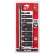 Milwaukee 49-66-7021 SHOCKWAVE Impact Duty 3/8 in. Metric Deep Impact Rated Socket Set (8-Piece)