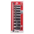 Milwaukee 49-66-7022 SHOCKWAVE Impact Duty 1/2 in. Drive SAE Deep Well Impact Socket Set (9-Piece)