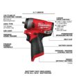 Milwaukee 2552-20 M12 FUEL 12V Lithium-Ion Brushless Cordless Stubby 1/4 in. Impact Wrench (Tool-Only)