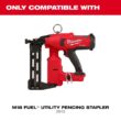 Milwaukee MPU112-960 1-1/2 in. 9-Gauge Galvanized Staples for M18 FUEL Utility Fencing Stapler (960 Per Box)