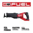 Milwaukee 2722-20 M18 FUEL 18V Lithium-Ion Brushless Cordless Super SAWZALL Orbital Reciprocating Saw (Tool-Only)