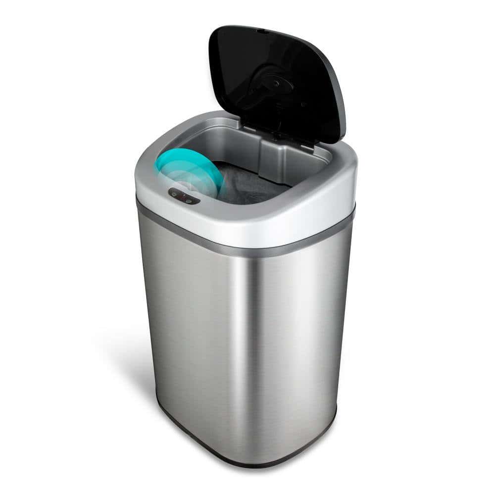 NINESTARS DZT-80-4 21 Gal. Auto-Open Infrared Trash Can NINESTARS DZT-80-4 21 Gal. Auto-Open Infrared Trash Can - Image 2
