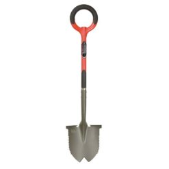Radius Garden 22211-21 43 in., 32.75 in. Handle Root Slayer Carbon Steel Round Head Shovel