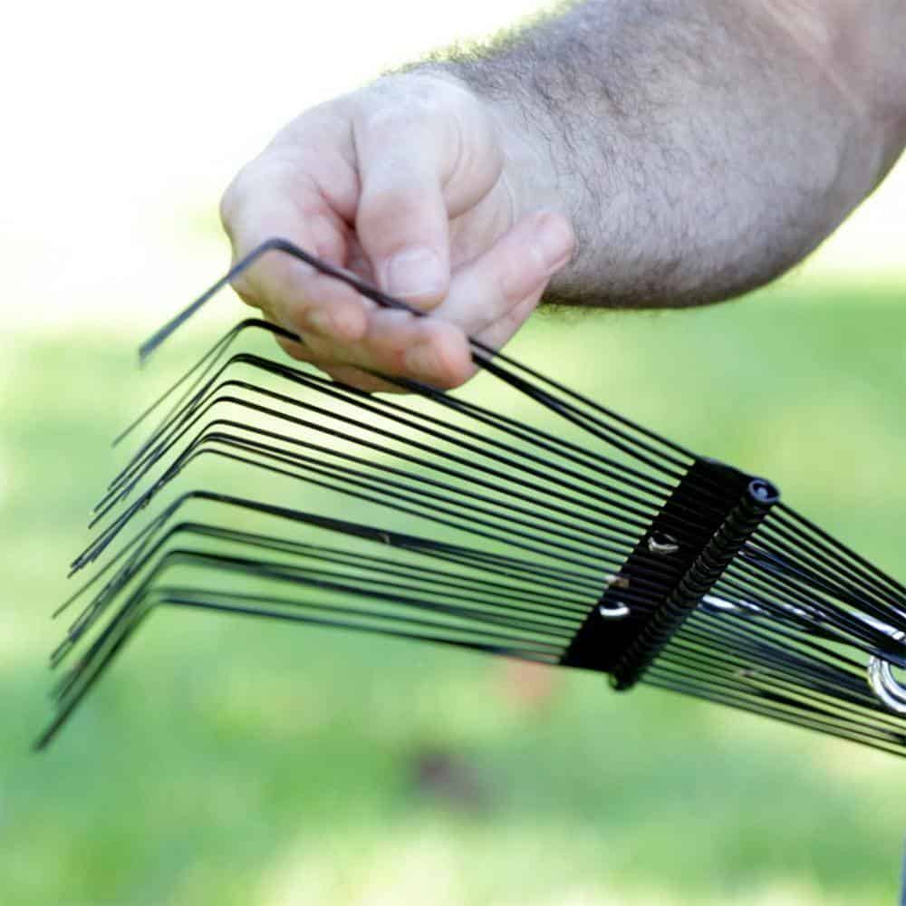 Razor-Back 10000-03684 51 in. Fiberglass Handle 24-Tine Steel Rake (Pack of 2) Razor-Back 10000-03684 51 in. Fiberglass Handle 24-Tine Steel Rake (Pack of 2) - Image 7