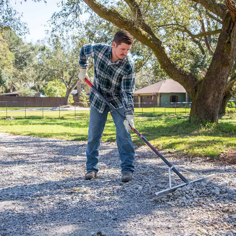 Razor-Back 2916500 36 in. Aluminum Landscape Rake Razor-Back 2916500 36 in. Aluminum Landscape Rake - Image 8