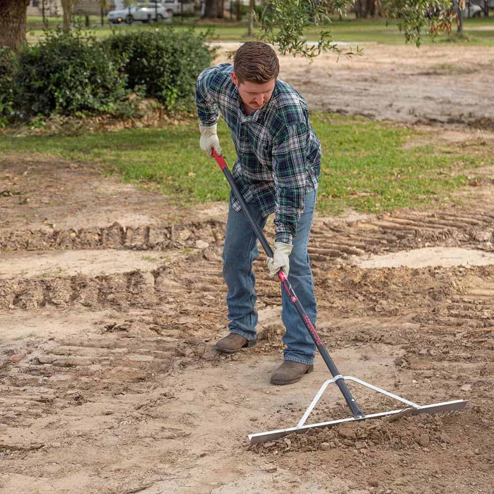 Razor-Back 2916500 36 in. Aluminum Landscape Rake Razor-Back 2916500 36 in. Aluminum Landscape Rake - Image 6