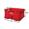Milwaukee 48-22-8440-48-22-8485 PACKOUT Tool Storage Crate with Mounting Plate