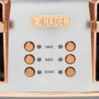 HADEN 75104 Heritage 1500-Watt 4-Slice Steel and Copper Wide Slot Retro Toaster