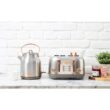 HADEN 75104 Heritage 1500-Watt 4-Slice Steel and Copper Wide Slot Retro Toaster