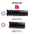 SUNEX TOOLS 1848 1/4 in. Drive SAE and Metric Impact Socket Set (48-Piece) SUNEX TOOLS 1848 1/4 in. Drive SAE and Metric Impact Socket Set (48-Piece)