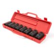 TEKTON 4891 3/4 in. Drive 1 - 1-1/2 in. 6-Point Deep Impact Socket Set