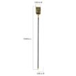 True Temper 2324500 62 in. Aluminum Telescoping Handle 10 ft. Fruit Picker