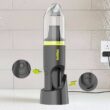 Tzumi 7834HD 7.4-Volt Ion Vac Wireless Handheld Rechargeable Vacuum Cleaner with 6kPa